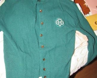 Vintage Girl Scouts uniforms