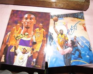 Kobe autographed