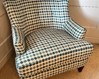 Upholstered armchair