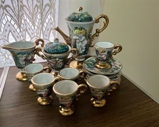 Capodimonte tea/coffee set