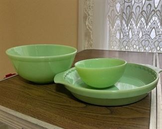 Jadeite bowls 