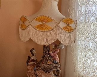 Capodimonte lamp
