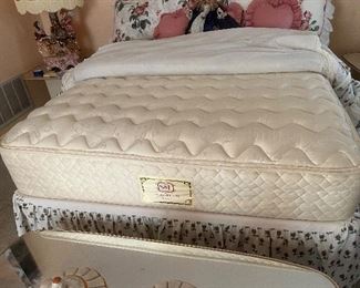 Stearns and Foster queen mattress and box spring