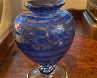 Chaffe Mclhenny blue vase