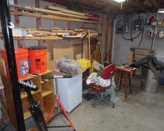 Everything that a woodworker needs is here.  All items in the photo are for sale