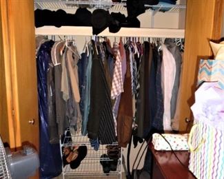Clothing items and clothing racks
