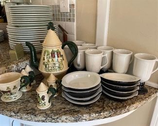 Metlok and Hall pottery 