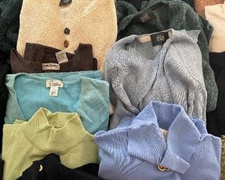 Designer tops/sweaters - Escada, Lilly Pulitzer