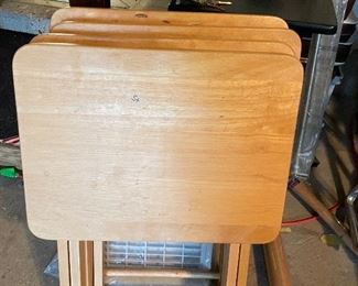 TV trays -no stand 
