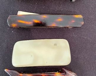 Vintage barrettes 