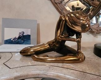 Tom Bennett bronze scupture...limited edition "Secrets" 224 of 250