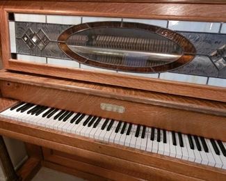 Vintage player piano..restored!