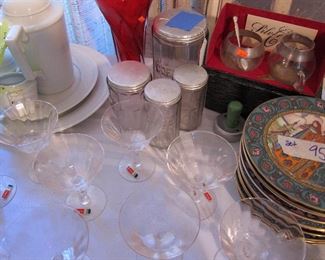 Fostoria glassware (still has tags!)