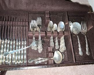 Sterling Silver Flatware Set 