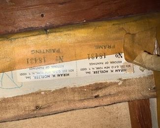 Portrait of Ruth Oxnam wife of Bishop Garfield Bromley Oxnam. Ruth was the daughter of a regarded family who collected fine art. 
Frame Size: 42 x 31
Image Size: 35 x 24
Attributed to: Frank 0. Salisbury in the style of John Singer Sargent 
Circa 1937
Bishop Oxnam was the president of World Council of Churches and the Bishop of Washington Dc, Boston and New York. Both The couple were collectors of high-end 
art. 
Please see the time magazine article published September 13th, 1948 which gives the history of Garfield and provides provenance to the piece. 
Please contact Judy Campbell from 10:00am - 6:00pm Monday - Friday for more information regarding this painting. (989) 600 - 0726.