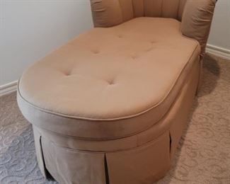 VIntage Hollywood Regency Chaise Lounge Sofa