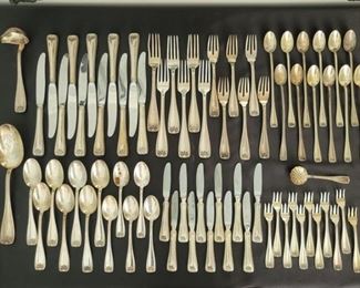 72- Sterling Silver Flatware Marked Sterling Italy