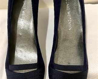 Stuart Weitzman "Nice Blue Suede" Shoes