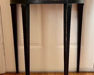 Half Moon Table with Drawer