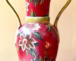 Hand Painted Vase