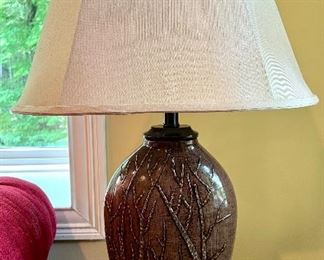 Table Lamp with Twig Design