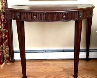 Half Moon Console Table
