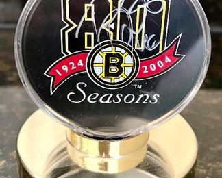 Autographed Ryan Donata Hockey Puck