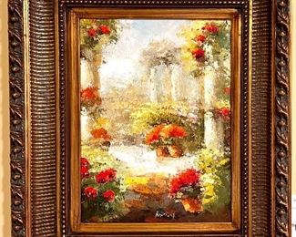 Oil on Canvas Signed