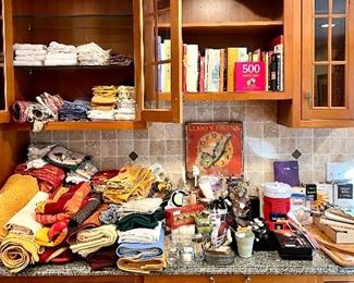 Tablecloths, placemats, cookbooks & more!