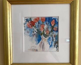 Watercolor Signed P.T. Foster