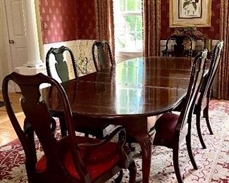 Dining Room Table with 6 Chairs 