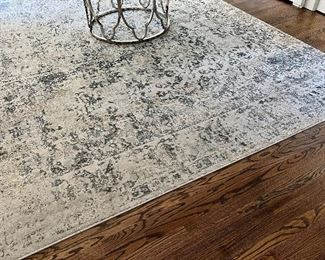 Quartz Collection Rug (Light Grey) - 9'2" x 12'10"