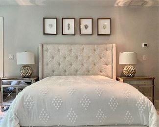 Upholstered Queen Tufted Headboard (mattress not included)