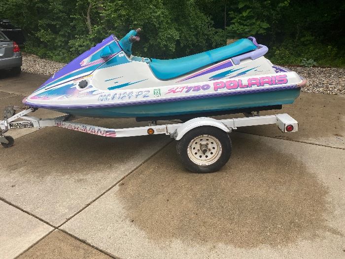 1995 Jet Ski 
Polaris SLT 750
With Trailer 