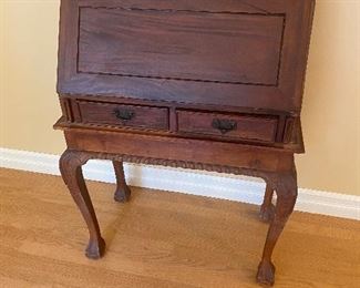 Beautiful Wood Antique Secretary 