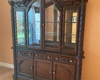 Wood China Cabinet 