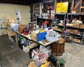 Too many miscellaneous items in the garage to mention here.