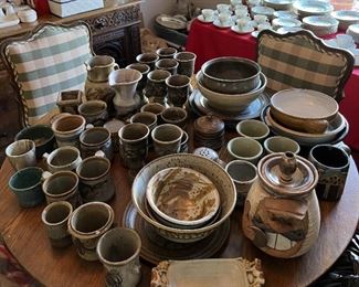 Primarily this is a mug and drinkware set.