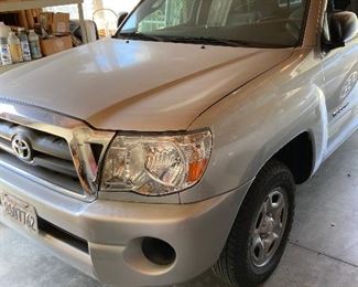 • 2009 Toyota Tacoma 8,628 miles CURRENT BID $18,500  (Aug 5) Auction ends Sat at 10am. Highest bidder wins