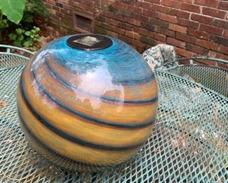 #27	Solar Gazing Ball - 13" Round	 $30.00 
