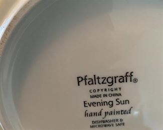#73	Set of Pfaltzgraff - Evening (retired as is ) Sunflower - 26pc	 $175.00 
