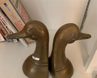 #82	Brass Duck Bookends	 $20.00 
