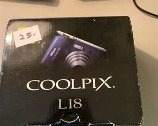 #105	Coolpix L18 by Nikkon Digital Camera	 $25.00 
