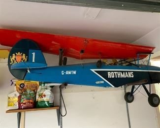 #155	RC Blue and Red Plane	 $75.00 
