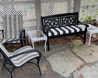 outdoor furniture-over 50 pieces total