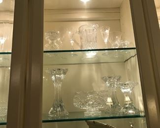 Waterford and other crystal
