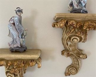 Lladro Oriental figurines
