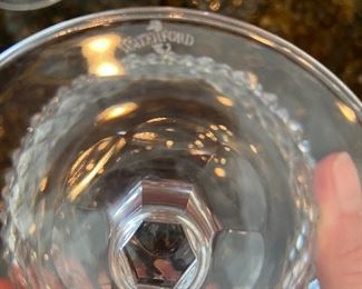 Waterford crystal items-over 80 pieces
