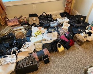 over 60 handbags
