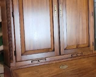 Henkel-Harris Black Walnut Secretary